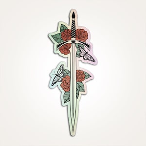 Espada Mágica - Prata Refletiva - Adesivo