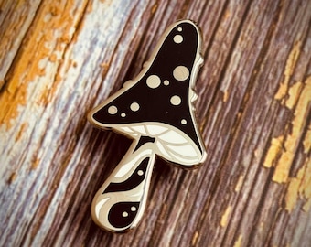The Mesmerizing Mushroom Enamel Pin