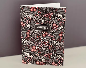 Gepunktetes Notizbuch - Dark Paradise