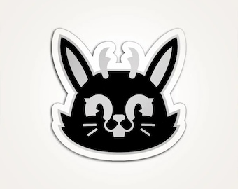 Jackalope - Familiars Series - Sticker