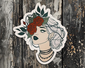 Bloom Curse - Aufkleber