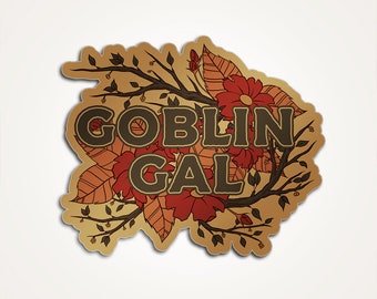 Goblin Gal - Adesivo