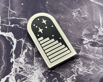 Himmlische Schritte Emaille Pin