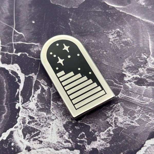 Celestial Steps Enamel Pin
