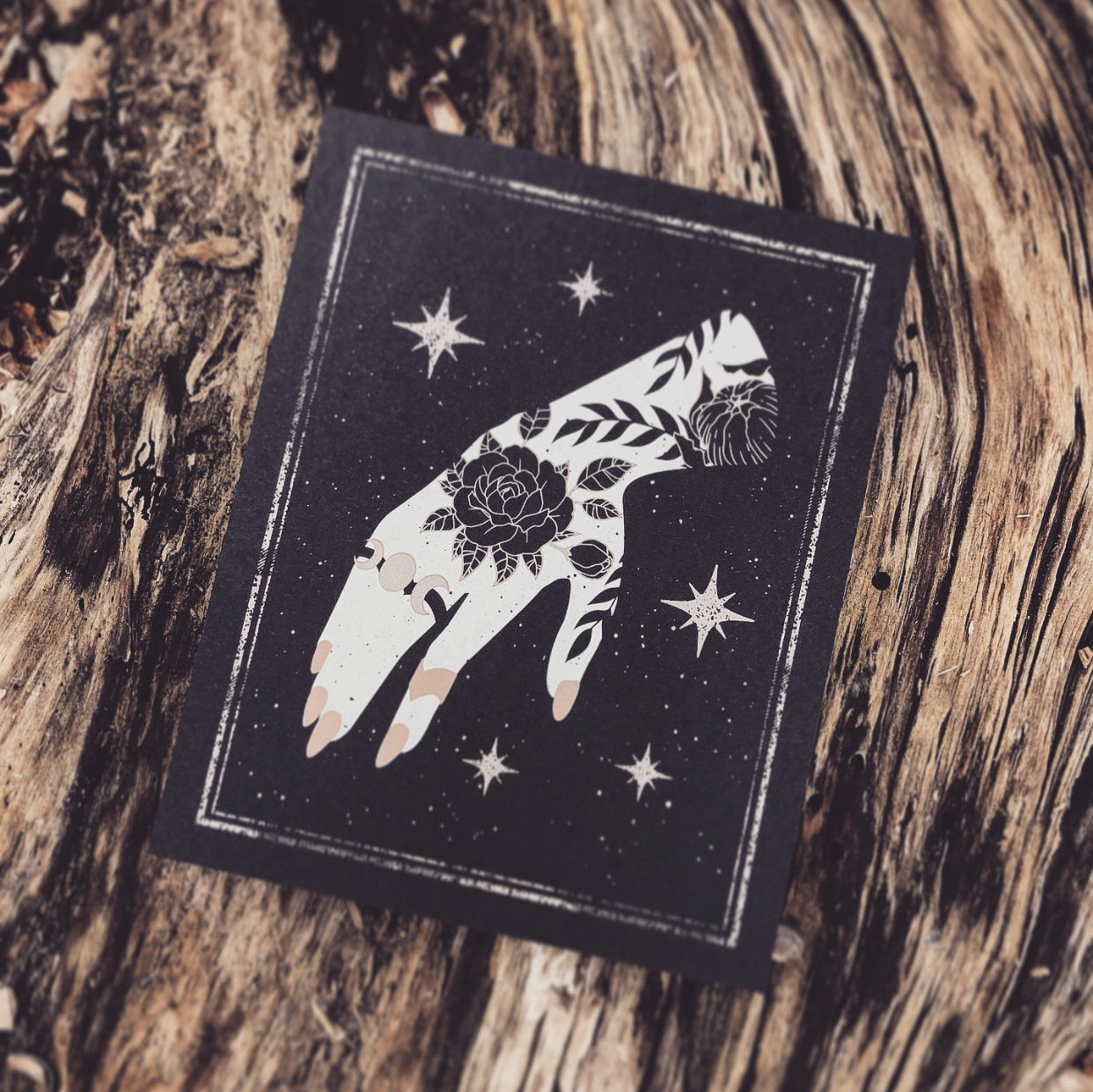The Magic Hand Wall Art Gothic Home Decor Dark Aesthetic - Etsy