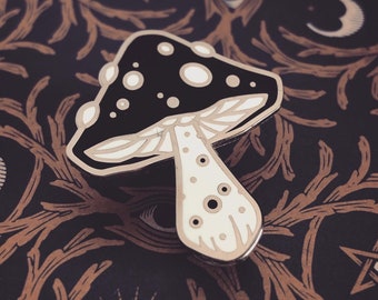 The Magical Mushroom Enamel Pin