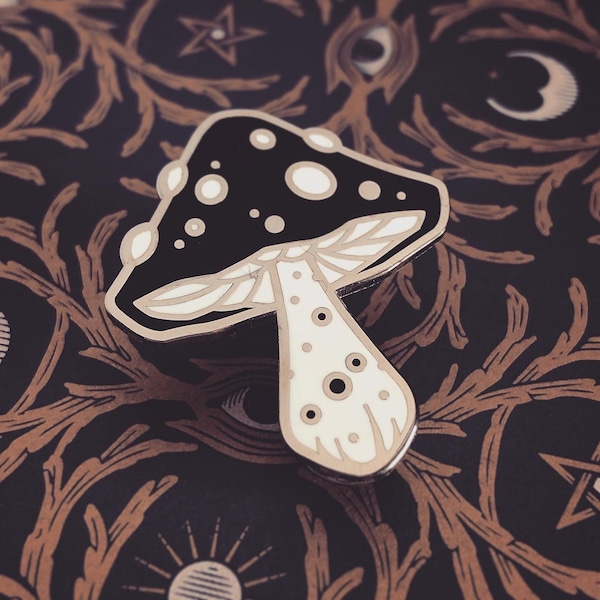 The Magical Mushroom Enamel Pin