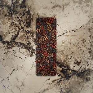 Autumn Mosaic -  Floral Bookmark