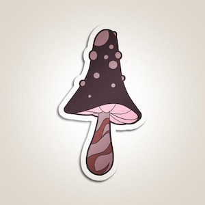 Mushroom Sticker - Mesmerizing Mushroom