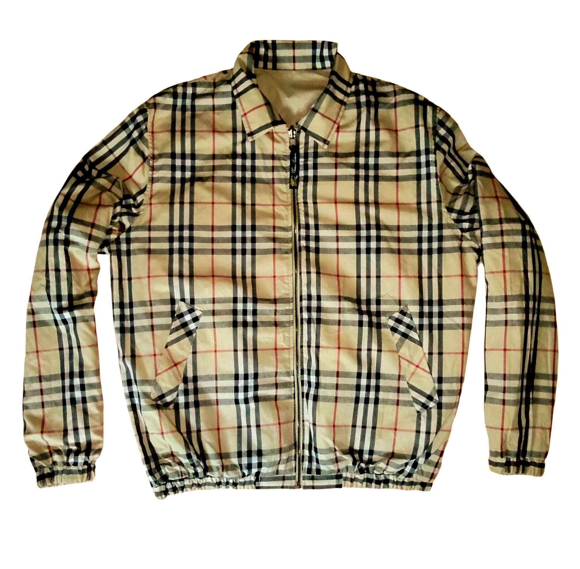 Vintage Burberry Harrington - Etsy UK