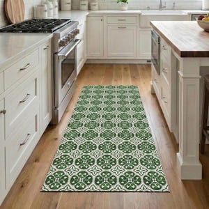 Anti-Müdigkeits-Vinly-Matte, Küchenmatte Bodendekor, rutschfester Vinylläufer, Flurteppich