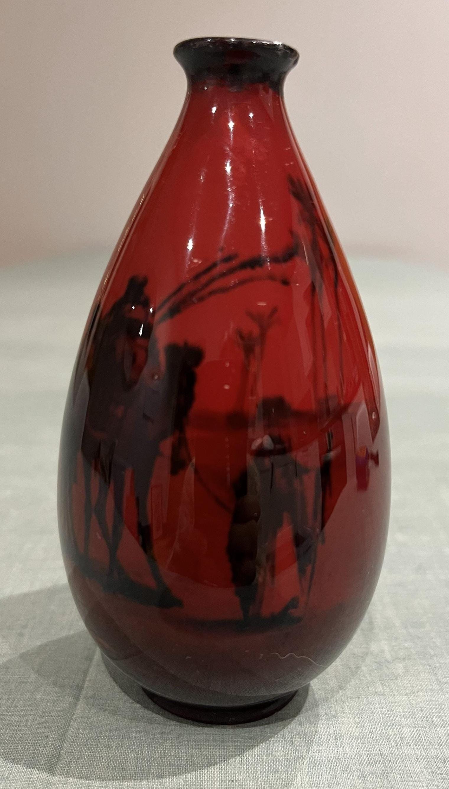 Royal Doulton Flambe Vase - Etsy