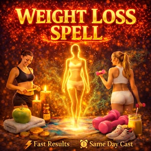 Weight Loss Spell & Fat Burning Ritual | Boost Motivation, Reduce Cravings, Slim Body Energy Manifestation