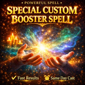 Custom Spell Booster | Energy Amplifier | Personalized Ritual | Spell Enhancement & Spiritual Power