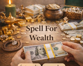 Billionaire Prosperity Ritual – Powerful Wealth & Abundance Spell for Money Attraction, Luxury Life Financial Success