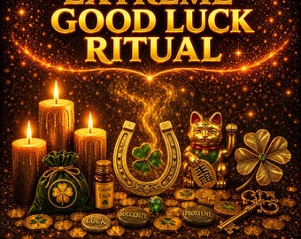 Rituel de chance extrême | Fortune, succès, opportunités et énergie positive | Le jour même