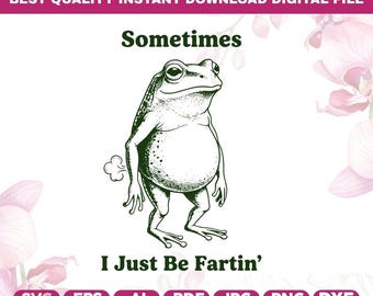 Soms ben ik gewoon een scheet kikker svg png, schattige kikker humor svg png, grappige meme png, grappige scheten kikker png, gekke kikker grafische png