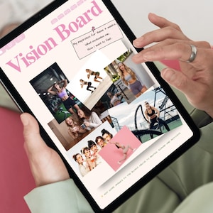 Digital Fitness Planner | 4 Week Workout and Weight Loss Journal | Trainer Designed Health and Meal Tracker for iPad, Android, GoodNotes image 9