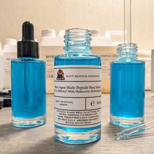 Copper Matrix Catalyst Face Serum | GHK-Cu, Matrixyl 3000, Hyaluronic Men's Grooming Fluid (30ml)