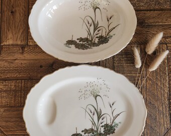 Vintage Theodore Haviland Weathersfield Serving Set – Gold Gilded China