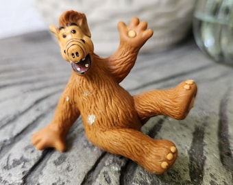 Vintage 1988 ALF Figurine by Russ - Alien Toy - 80s TV Show Collectible