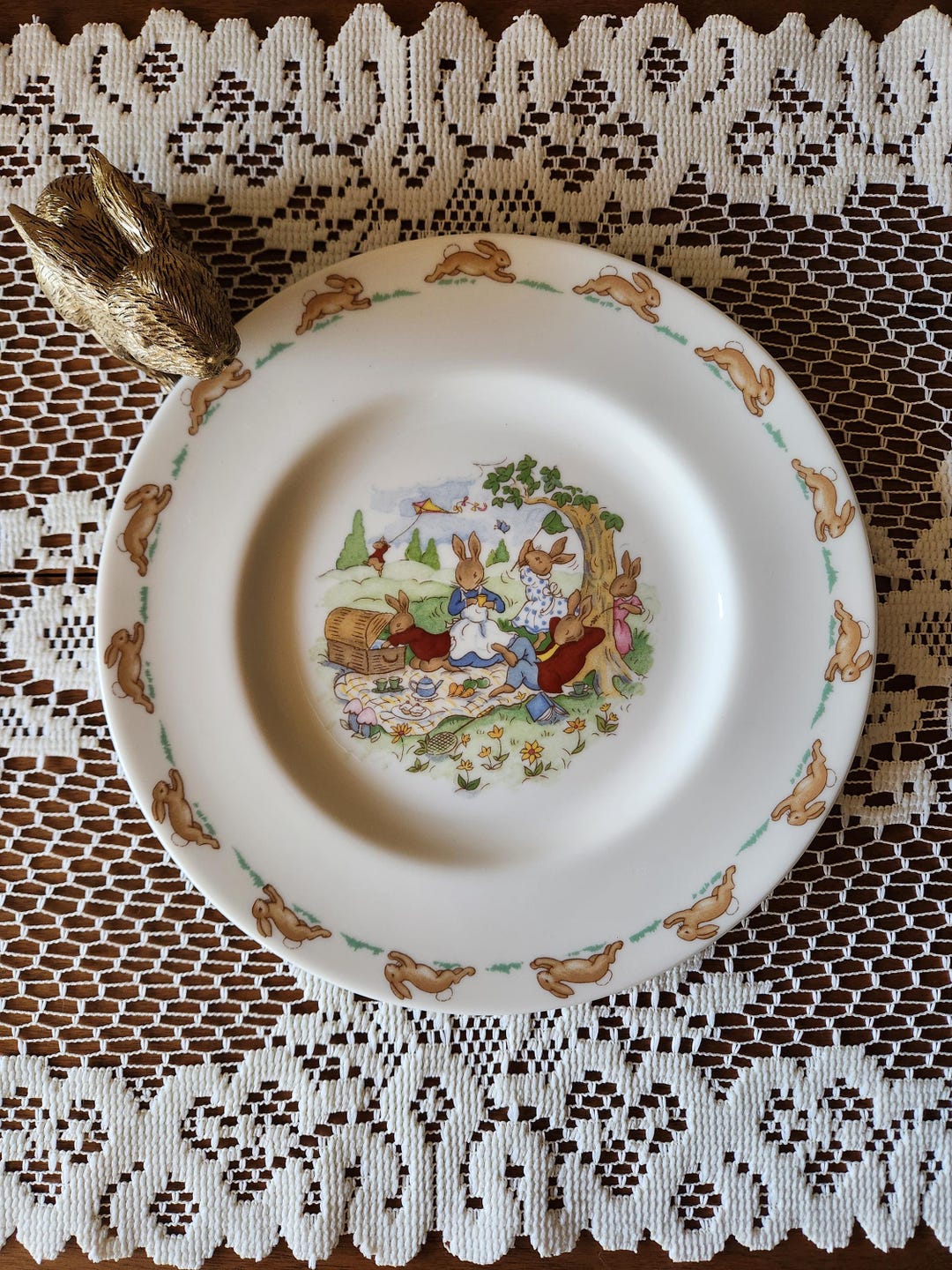 Royal Doulton Bunnykins Plate, 8
