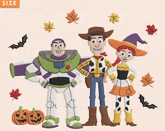 Retro Halloween Embroidery Design, Halloween Ghost Embroidery, Spooky Vibes Embroidery, Instant Download