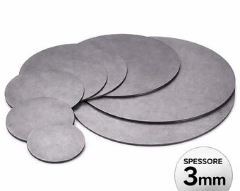 3mm thick iron disc in various sizes to choose from