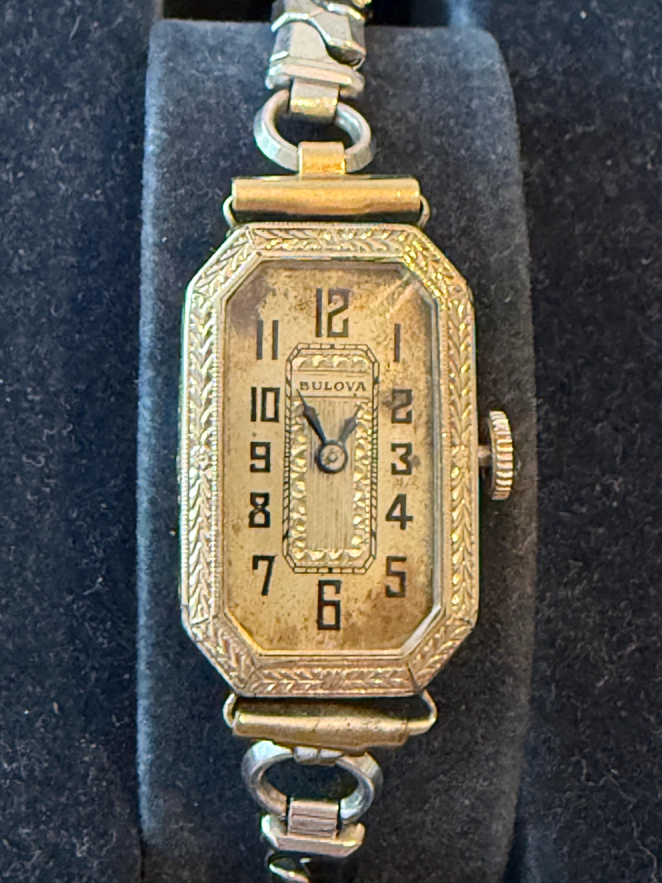 Ladies Art Deco Bulova Watch - Etsy display picture 1