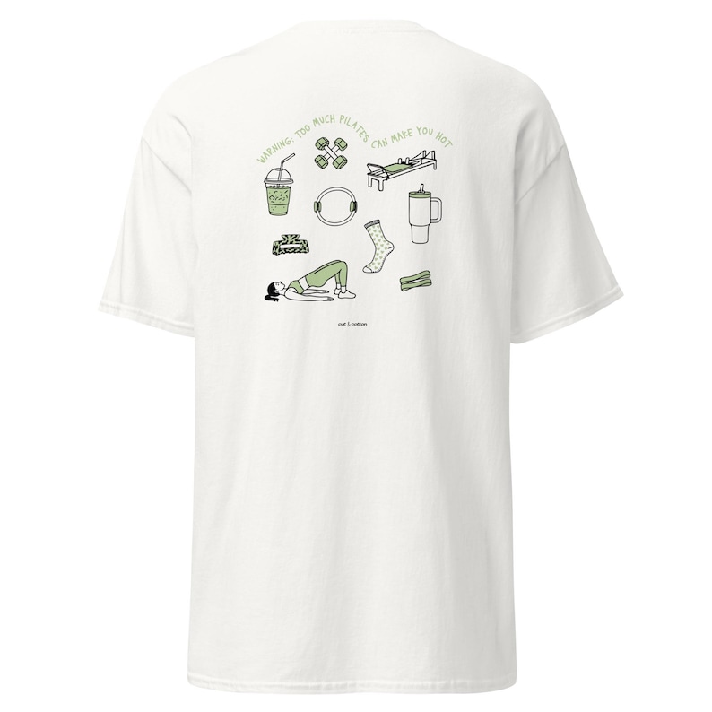 Pilates Shirt | Warning Too Much Pilates Reformer Graphic Tee