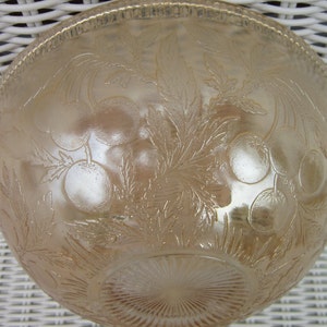 Fostoria glass cherries pattern