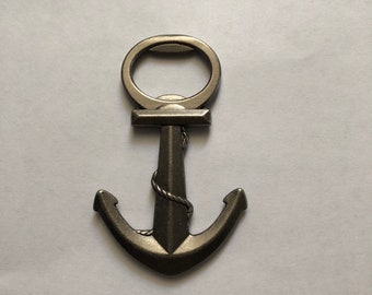 Beer Bottle Opener Nautical Anchor and Rope