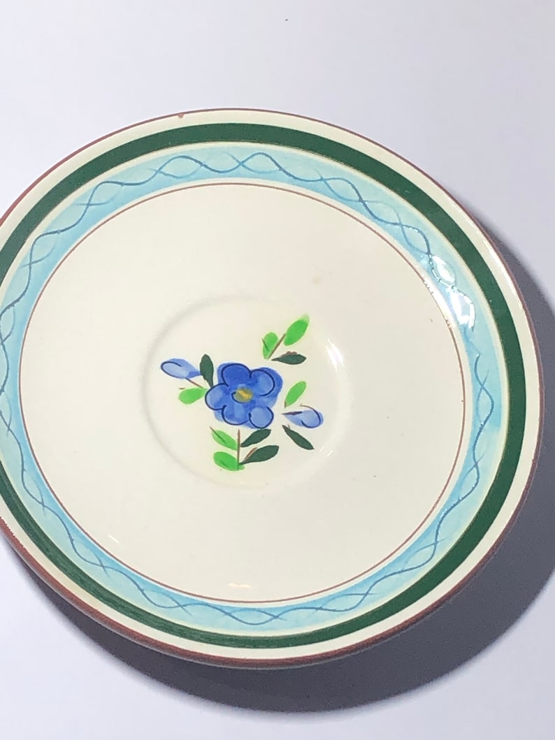 Vintage Stangl Pottery Country Garden Pattern Covered Saucer Etsy