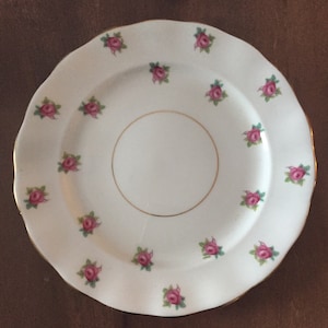 Alter Old Royal Bone China Lunch Teller - Made in England