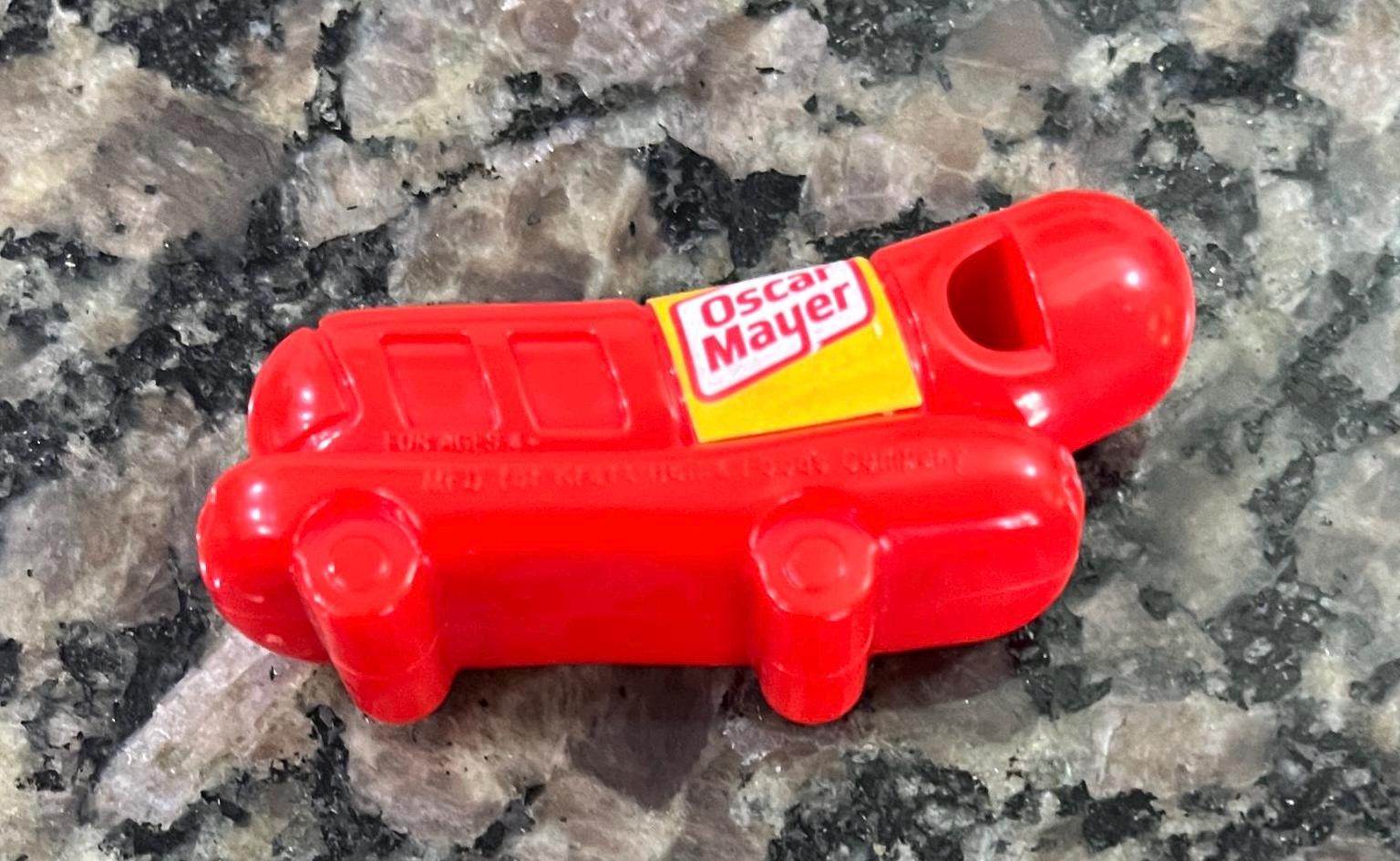 Oscar Mayer Weiner Mobile Whistle Hot Dog Etsy