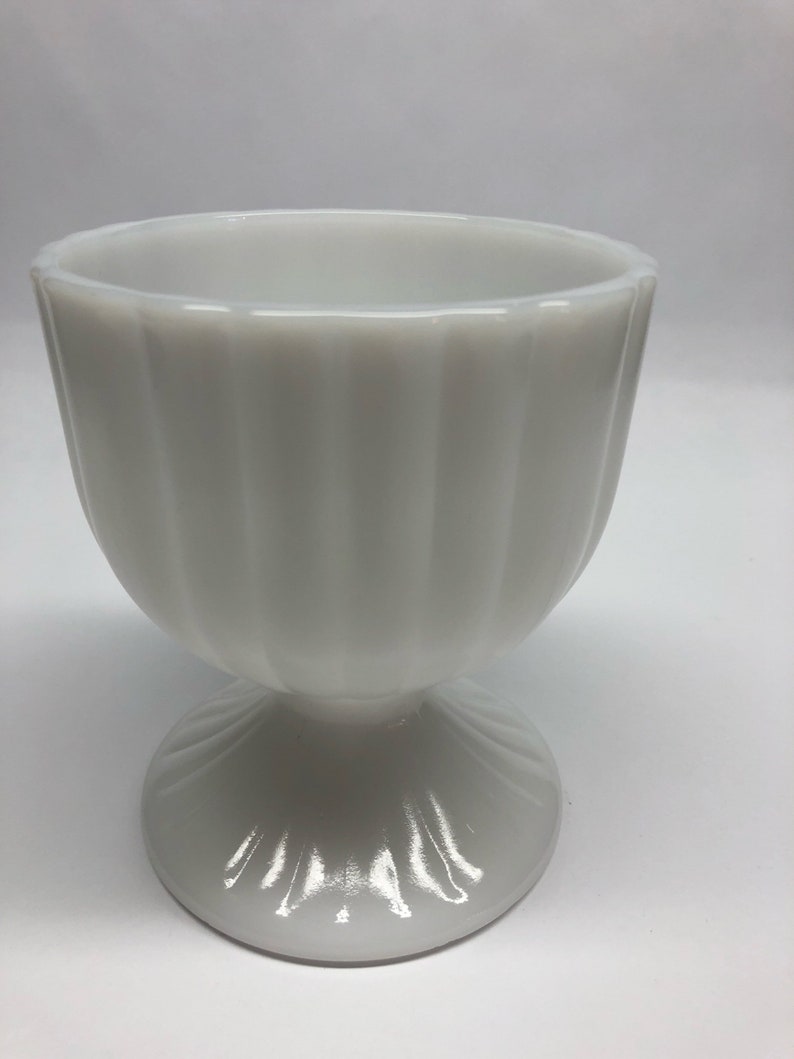 Vintage Vase Milk Glass