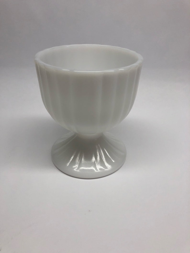 Vintage Vase Milk Glass
