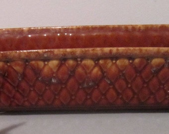 Brush Pottery 100-12 Brown Vintage Number 12 out of 100 McCoy