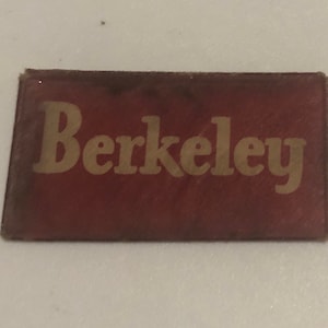 Rare Double Edge Razor Blade Berkeley Consolidated Razor Blade Co  Jersey City New Jersey Vintage Double Edge 1 Blade