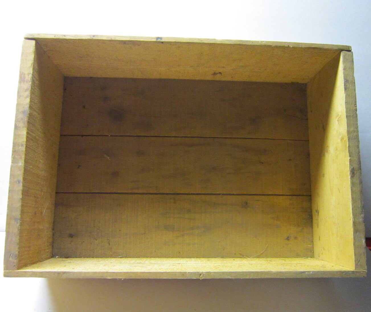 Vintage Maine Blueberry Box Wooden Crate Box Allen's Etsy