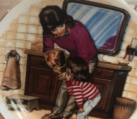 Avon Special Memories Collection Tom Newsom Plate 