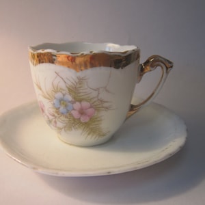 Vintage Demitasse Cup and Saucer