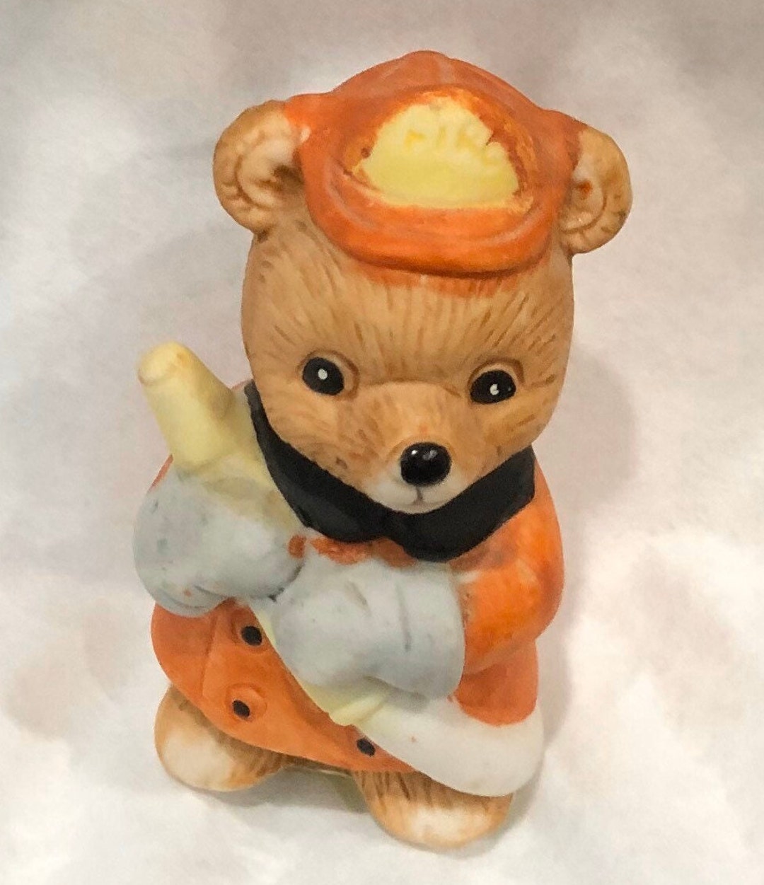 Homco 職業別クマの置物 #8820 消防士 - Etsy 日本
