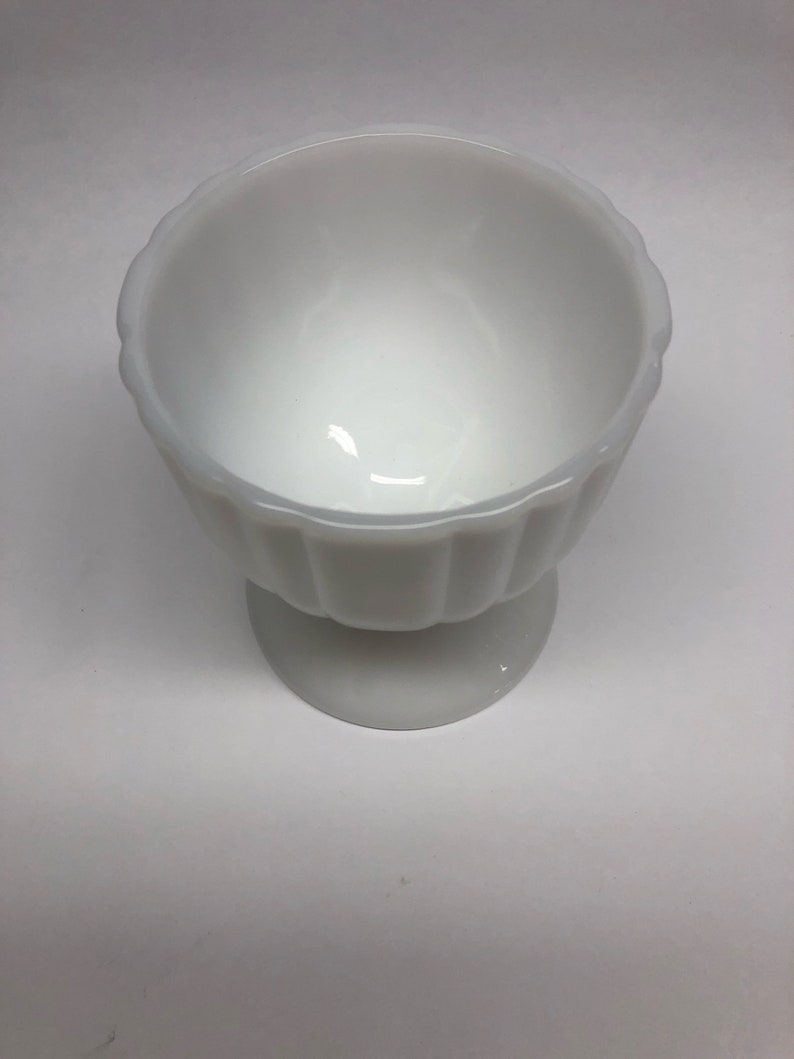 Vintage Vase Milk Glass