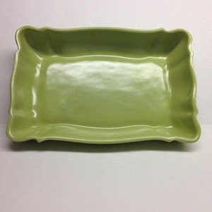 Green Haeger Planter Rectangle 11&quot;x 7.5&quot;x 2.5&quot;