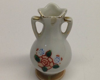 Miniature Vase lusterware 2.50"  Occupied Japan Reduced Chipped