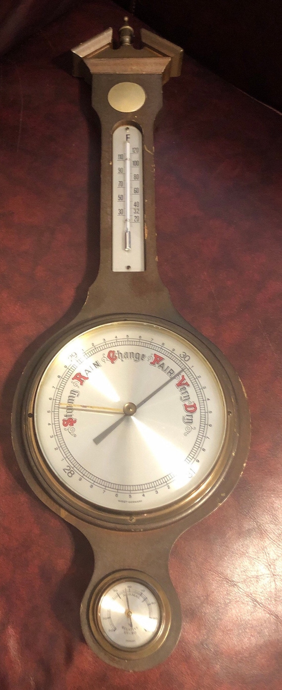 Barigo Barometer Thermometer Hygrometer Home Weather Station Made In  Germany