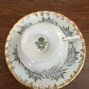 Vintage British Aynsley Bone China Cup and Saucer