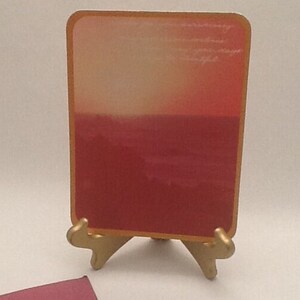 Tarjeta de aniversario vintage de 1970 y sobre Soft Touch American Greeting