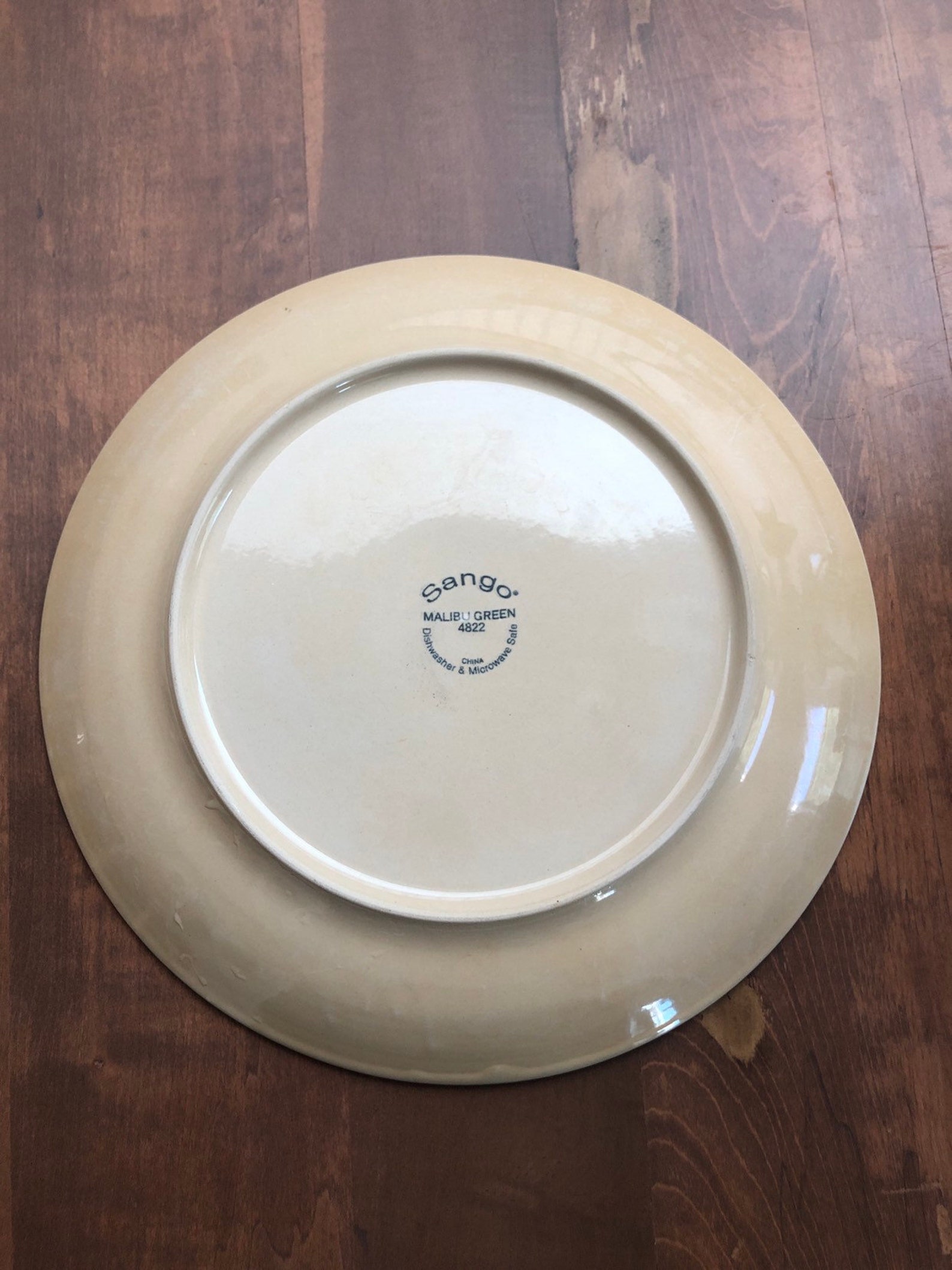 Vintage Sango Dinner Plate 10 Heavy Stoneware Etsy UK